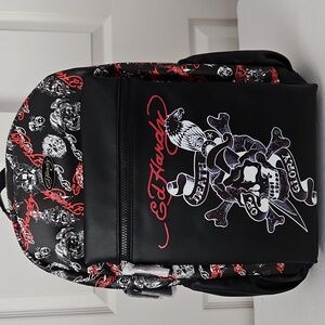 Ed Hardy NWT Skull Backpack Unisex